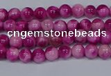 CMJ526 15.5 inches 4mm round rainbow jade beads wholesale