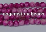 CMJ526 15.5 inches 4mm round rainbow jade beads wholesale