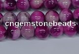 CMJ528 15.5 inches 8mm round rainbow jade beads wholesale