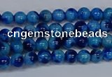 CMJ540 15.5 inches 4mm round rainbow jade beads wholesale