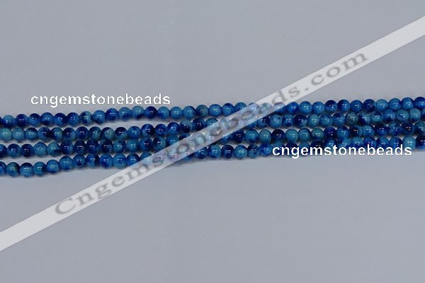 CMJ540 15.5 inches 4mm round rainbow jade beads wholesale