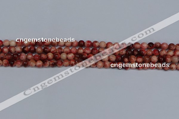 CMJ555 15.5 inches 6mm round rainbow jade beads wholesale