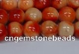 CMJ606 15.5 inches 10mm round rainbow jade beads wholesale