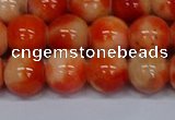 CMJ607 15.5 inches 12mm round rainbow jade beads wholesale