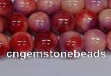 CMJ620 15.5 inches 10mm round rainbow jade beads wholesale