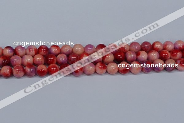 CMJ621 15.5 inches 12mm round rainbow jade beads wholesale