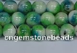 CMJ627 15.5 inches 10mm round rainbow jade beads wholesale