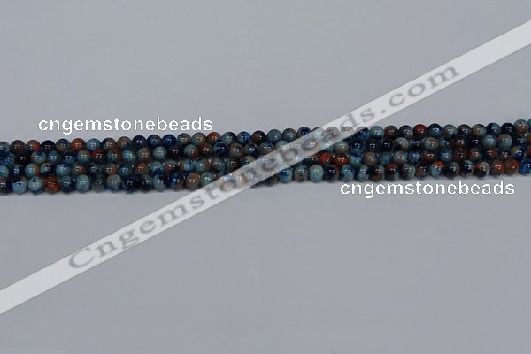 CMJ631 15.5 inches 4mm round rainbow jade beads wholesale