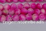 CMJ639 15.5 inches 6mm round rainbow jade beads wholesale