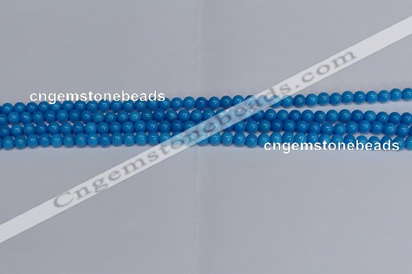 CMJ64 15.5 inches 4mm round Mashan jade beads wholesale