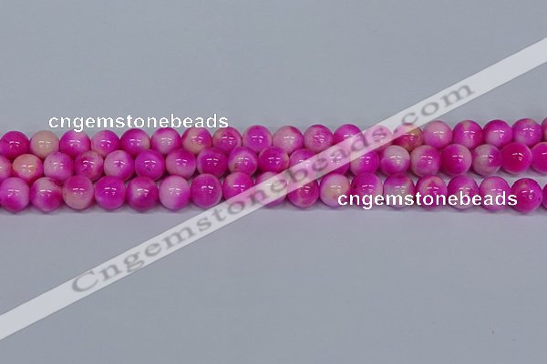 CMJ641 15.5 inches 10mm round rainbow jade beads wholesale