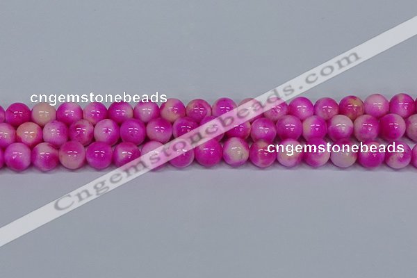 CMJ642 15.5 inches 12mm round rainbow jade beads wholesale