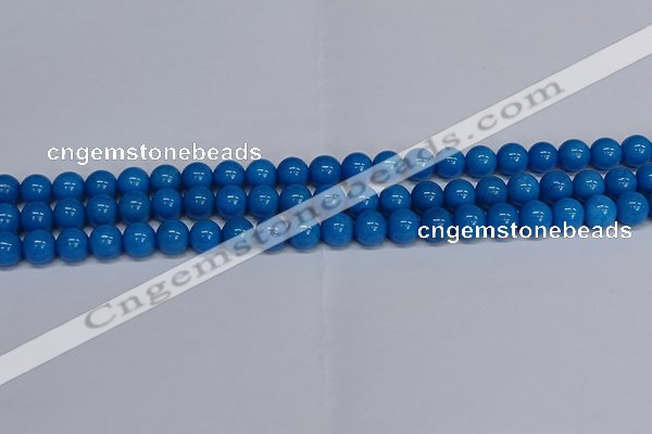 CMJ66 15.5 inches 8mm round Mashan jade beads wholesale