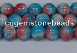 CMJ661 15.5 inches 8mm round rainbow jade beads wholesale