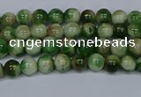 CMJ701 15.5 inches 4mm round rainbow jade beads wholesale