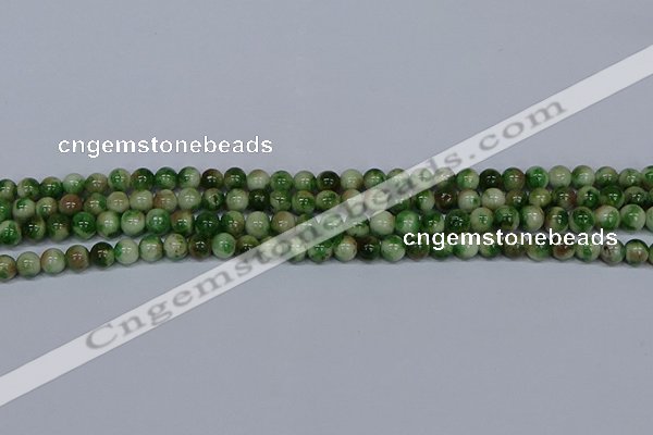 CMJ702 15.5 inches 6mm round rainbow jade beads wholesale