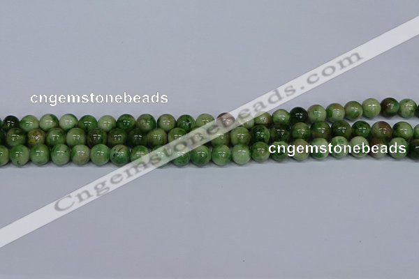 CMJ703 15.5 inches 8mm round rainbow jade beads wholesale