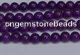 CMJ71 15.5 inches 4mm round Mashan jade beads wholesale