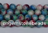 CMJ730 15.5 inches 6mm round rainbow jade beads wholesale