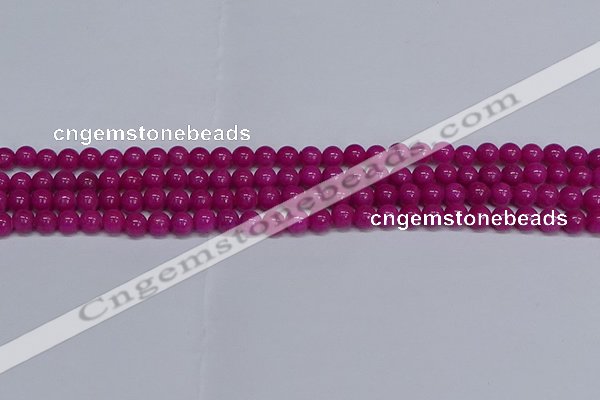 CMJ79 15.5 inches 6mm round Mashan jade beads wholesale