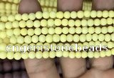 CMJ805 15.5 inches 4mm round matte Mashan jade beads wholesale