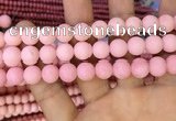 CMJ823 15.5 inches 10mm round matte Mashan jade beads wholesale