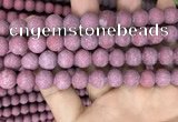 CMJ833 15.5 inches 10mm round matte Mashan jade beads wholesale