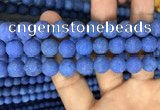 CMJ848 15.5 inches 10mm round matte Mashan jade beads wholesale