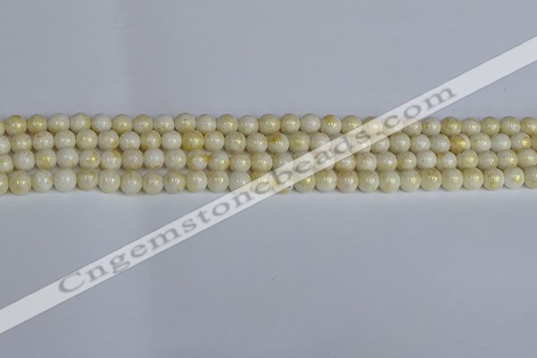 CMJ900 15.5 inches 4mm round Mashan jade beads wholesale