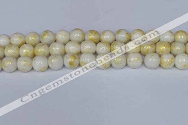 CMJ904 15.5 inches 12mm round Mashan jade beads wholesale