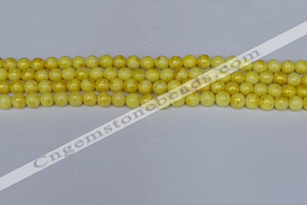 CMJ905 15.5 inches 4mm round Mashan jade beads wholesale