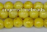 CMJ906 15.5 inches 6mm round Mashan jade beads wholesale