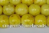 CMJ907 15.5 inches 8mm round Mashan jade beads wholesale