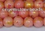 CMJ911 15.5 inches 6mm round Mashan jade beads wholesale