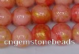 CMJ912 15.5 inches 8mm round Mashan jade beads wholesale