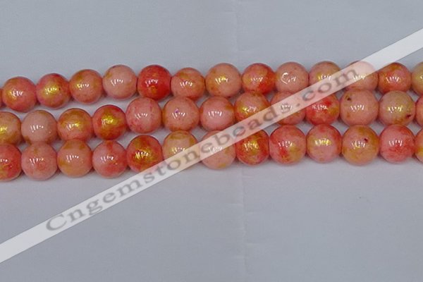 CMJ914 15.5 inches 12mm round Mashan jade beads wholesale