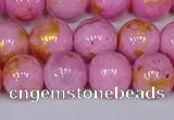 CMJ917 15.5 inches 8mm round Mashan jade beads wholesale