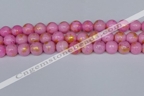 CMJ919 15.5 inches 12mm round Mashan jade beads wholesale