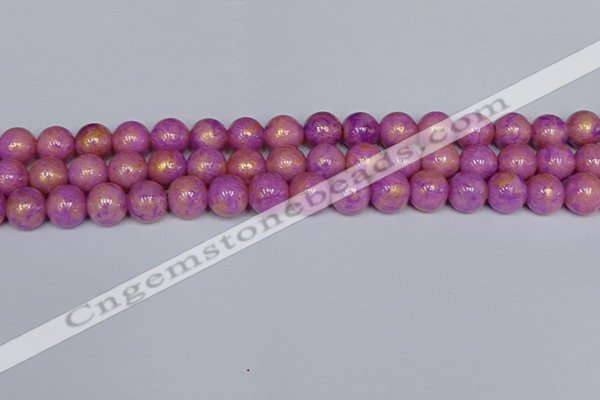 CMJ922 15.5 inches 8mm round Mashan jade beads wholesale