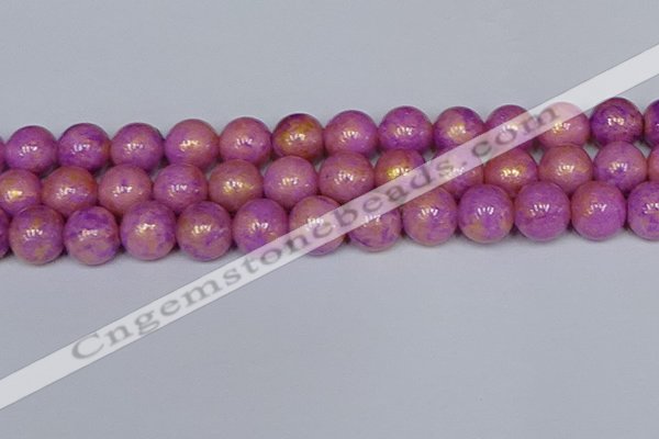 CMJ924 15.5 inches 12mm round Mashan jade beads wholesale