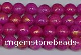 CMJ925 15.5 inches 4mm round Mashan jade beads wholesale