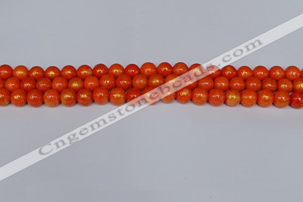 CMJ931 15.5 inches 6mm round Mashan jade beads wholesale