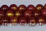 CMJ945 15.5 inches 4mm round Mashan jade beads wholesale