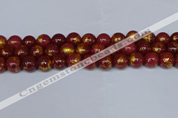 CMJ949 15.5 inches 12mm round Mashan jade beads wholesale