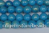 CMJ950 15.5 inches 4mm round Mashan jade beads wholesale