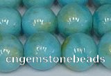 CMJ969 15.5 inches 12mm round Mashan jade beads wholesale