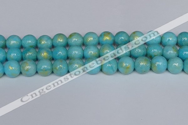 CMJ969 15.5 inches 12mm round Mashan jade beads wholesale