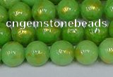 CMJ976 15.5 inches 6mm round Mashan jade beads wholesale