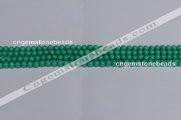 CMJ99 15.5 inches 4mm round Mashan jade beads wholesale