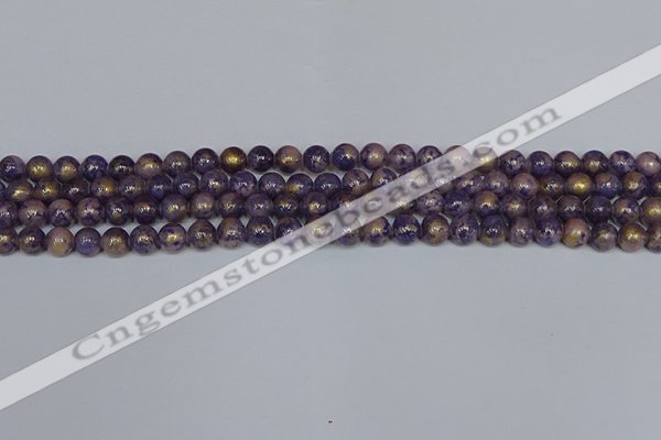 CMJ995 15.5 inches 4mm round Mashan jade beads wholesale